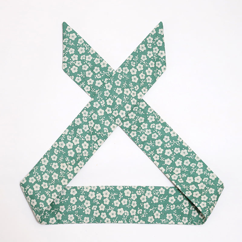 Handmade pine cone floral headband