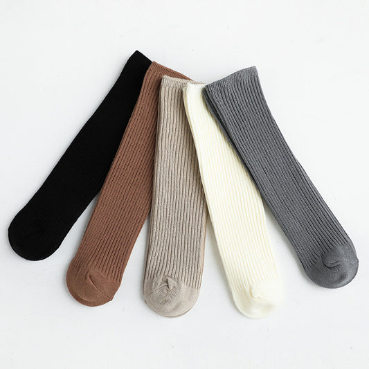 Girls' Heelless Socks Lace In Autumn And Winter
