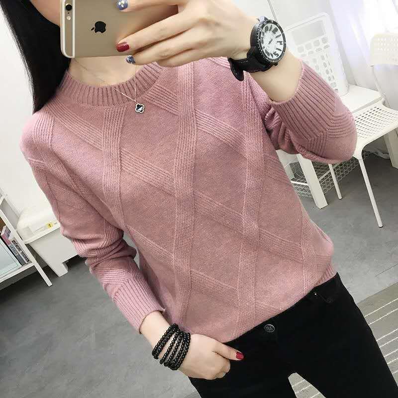 Sweater Women's Pullover Bottoming Shirt Loose Bottoming Top