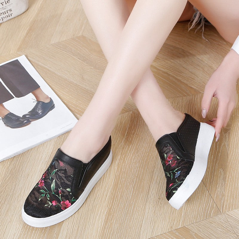 Flat Bottom Lazy Mesh Breathable Sandals