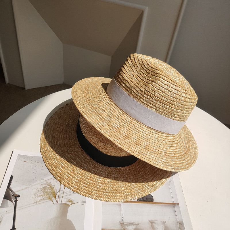 Men's And Women's Retro Shade Straw Hat