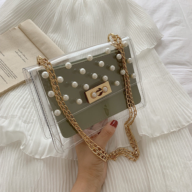 Transparent jelly bag