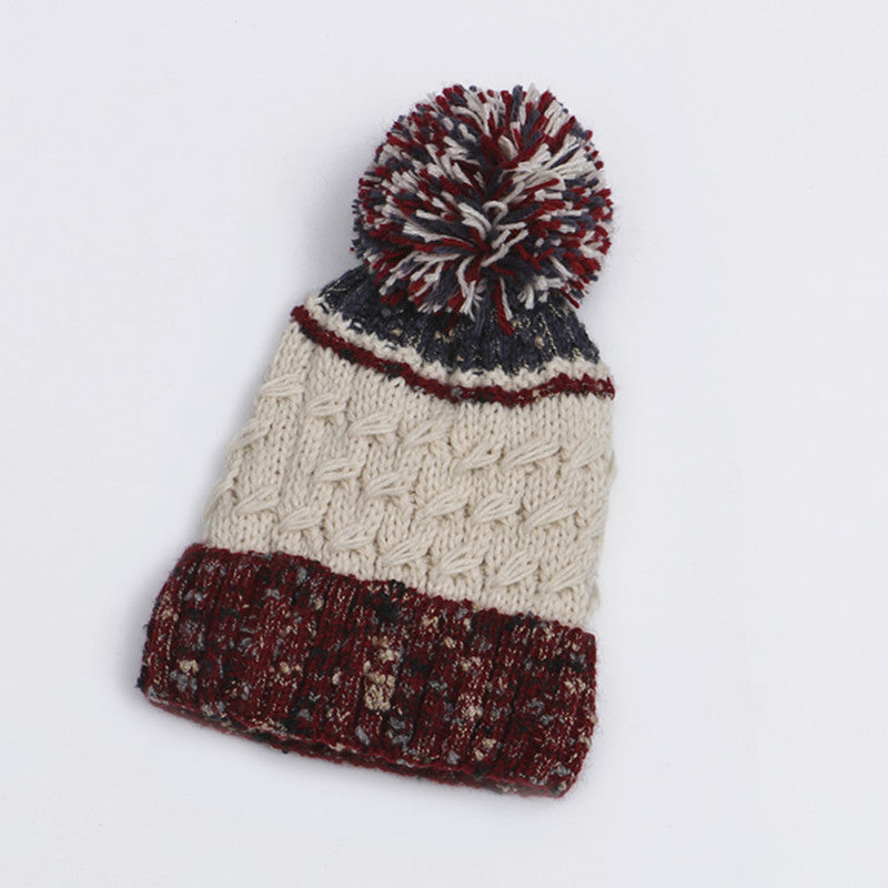 Men And Women's Fashion Retro Versatile Warm Knitted Wool Hat