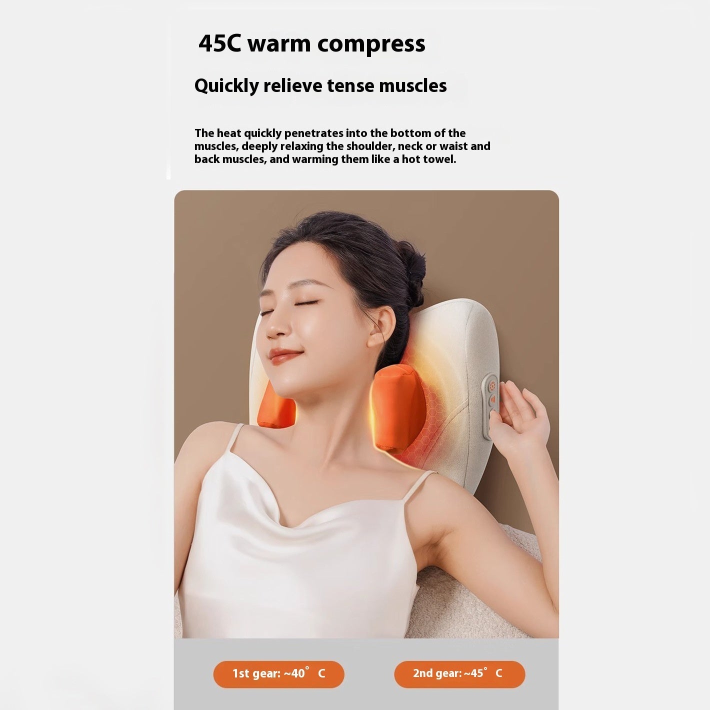 Pinch Massage Back Cushion Neck Massager