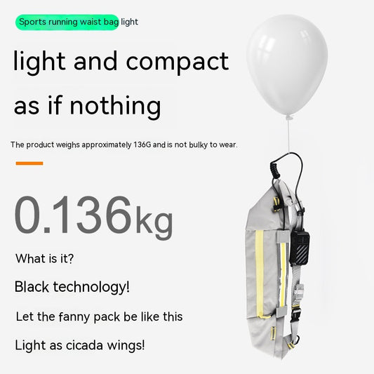 Sports Mobile Phone Bag Large Capacity Night Running Reflective Pockets