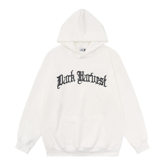 Five-pointed Star Letter Printed Hoodie