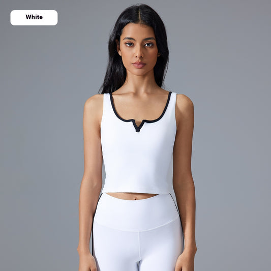 Deep U Back Shaping Padded Sports Vest