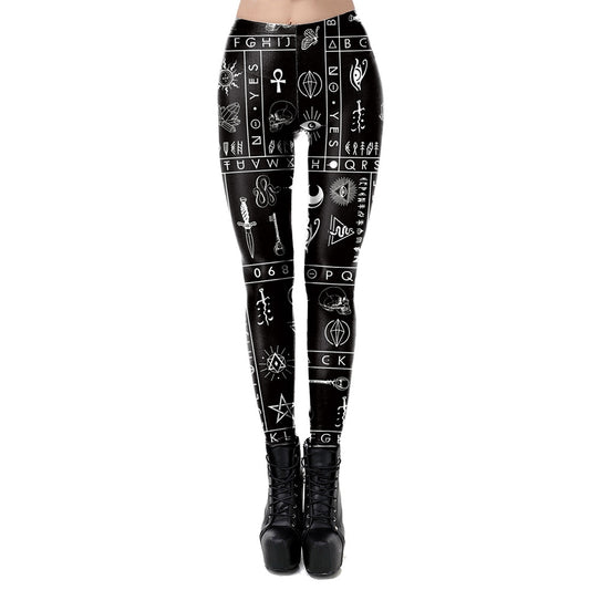 3D printed women's leggy pants