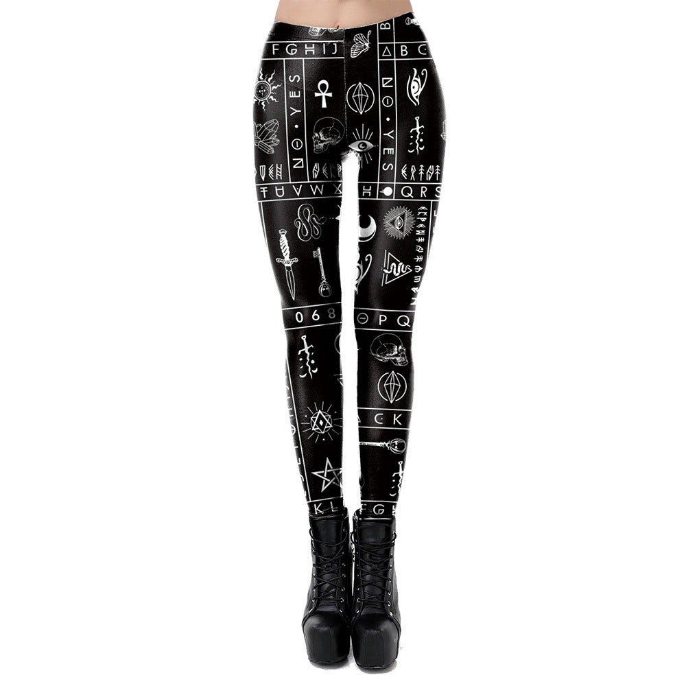 3D printed women's leggy pants