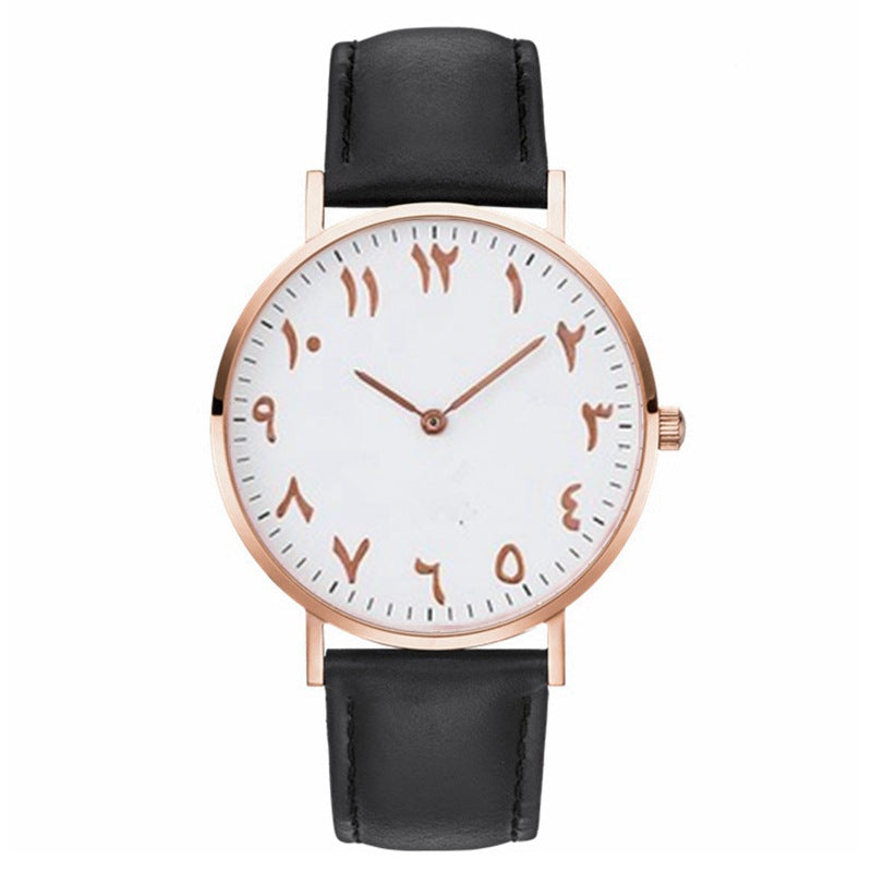 Arabian belt quartz watch ladies watch