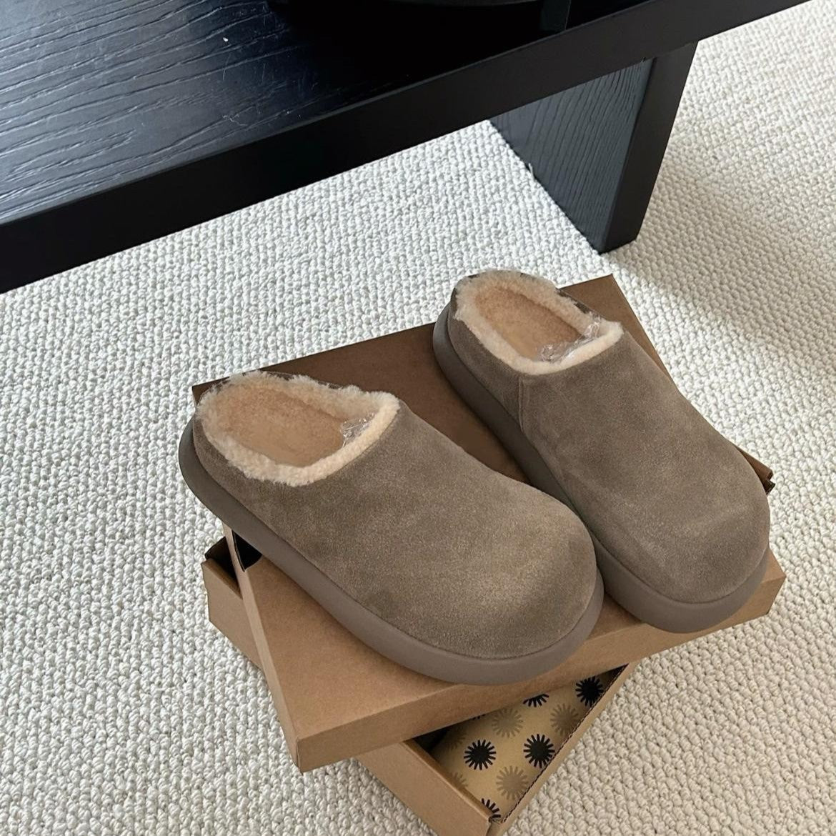 Thick-soled Small Potato Casual Shoes Slip-on Lazy Shoes Fleece-lined Warm Cotton Shoes
