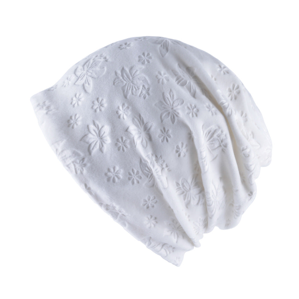 Women's Fashion Plush Pullover Cap Solid Color Hat