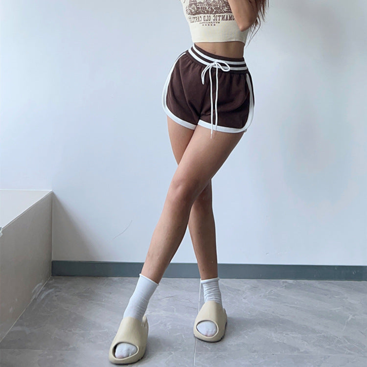 High Waist Loose Fitness Shorts
