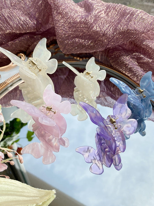 Butterfly Hairpin  Acetate