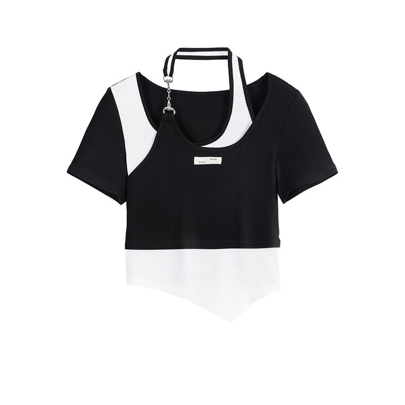 Pure Desire Style Short Sleeve T Shirt Blouse