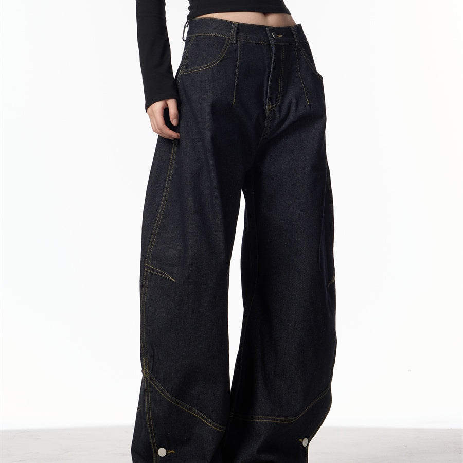 Spring New Retro Wide-leg Pants