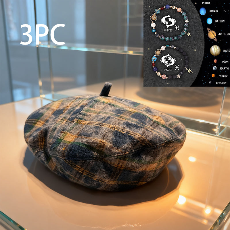 British-style Casual Painter Hat That Is Versatile And Can Show Off Your Face