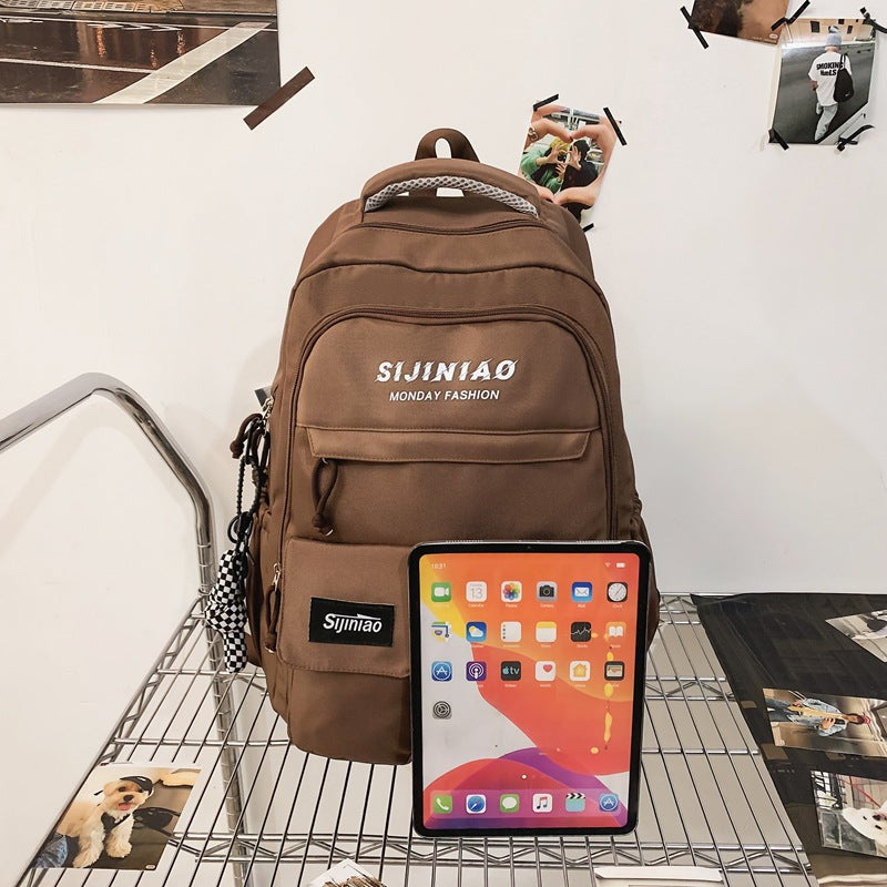 Nylon Large-capacity Casual Simple Backpack