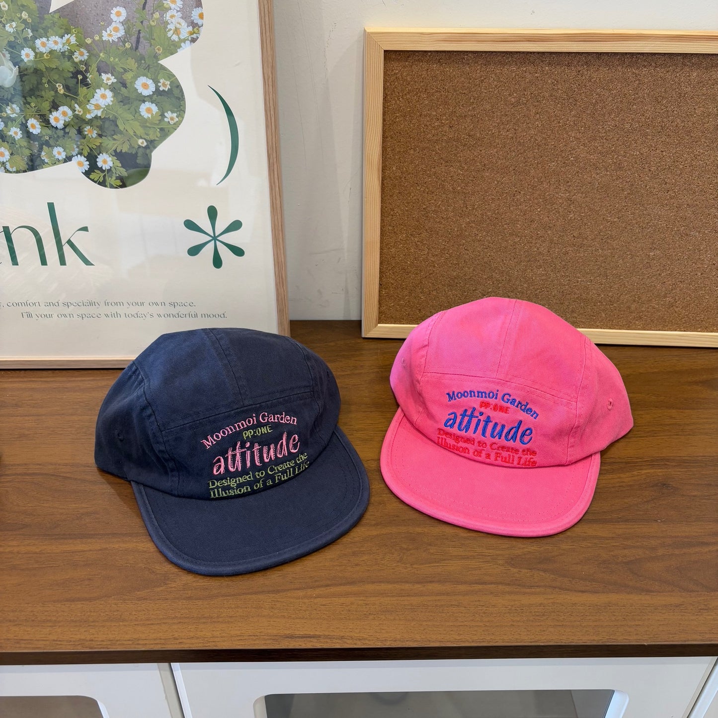 American-style Vintage Striped Patch Baseball Cap