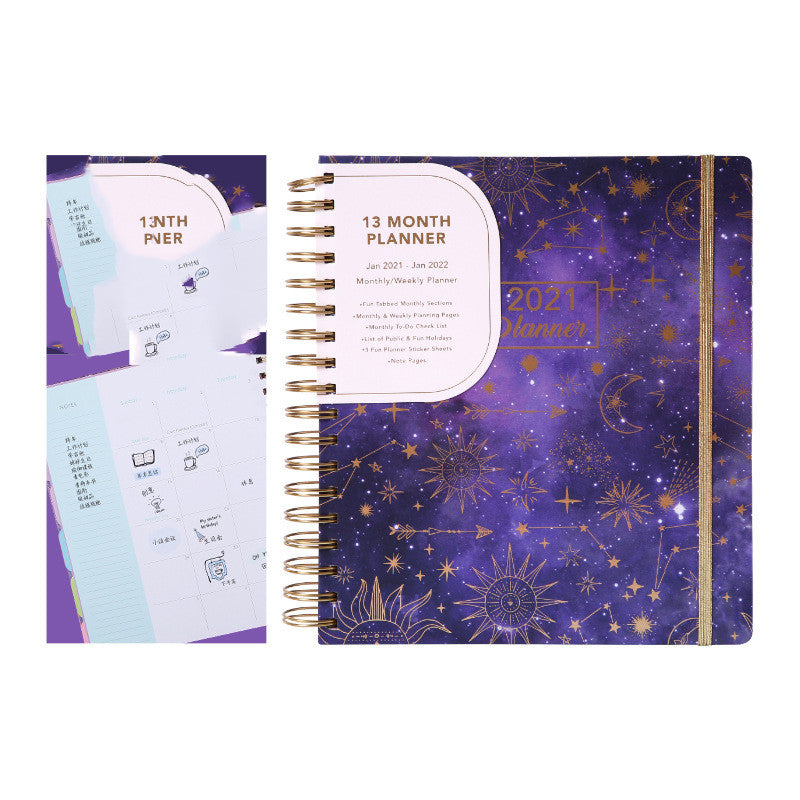 Punch in student notebook