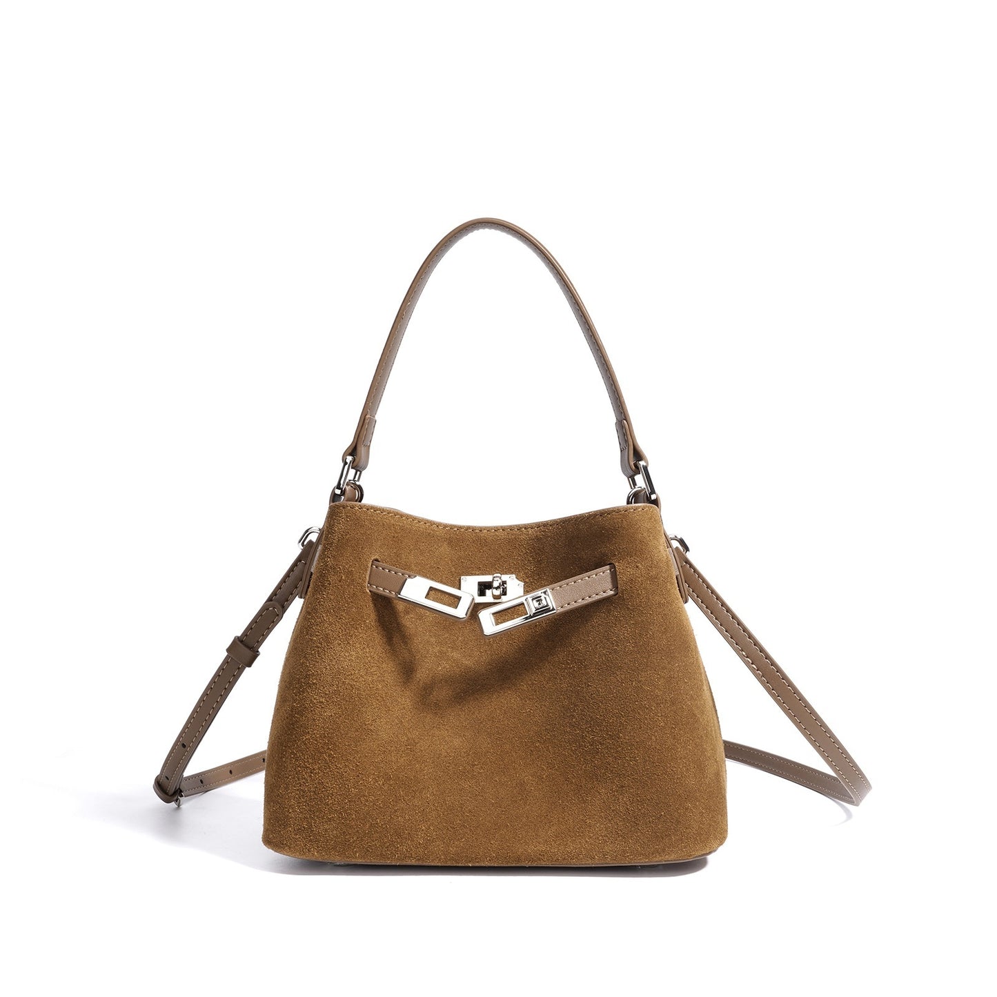 Cortical Women's Spliced Casual Crossbody Bag