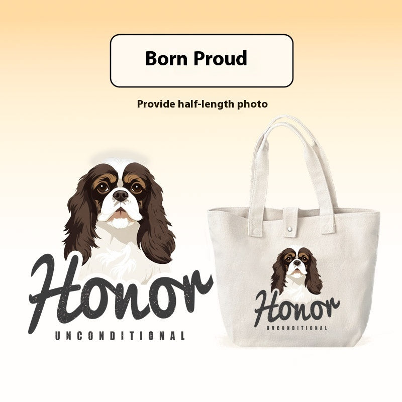 Pet Custom Canvas Bag Pure Cotton