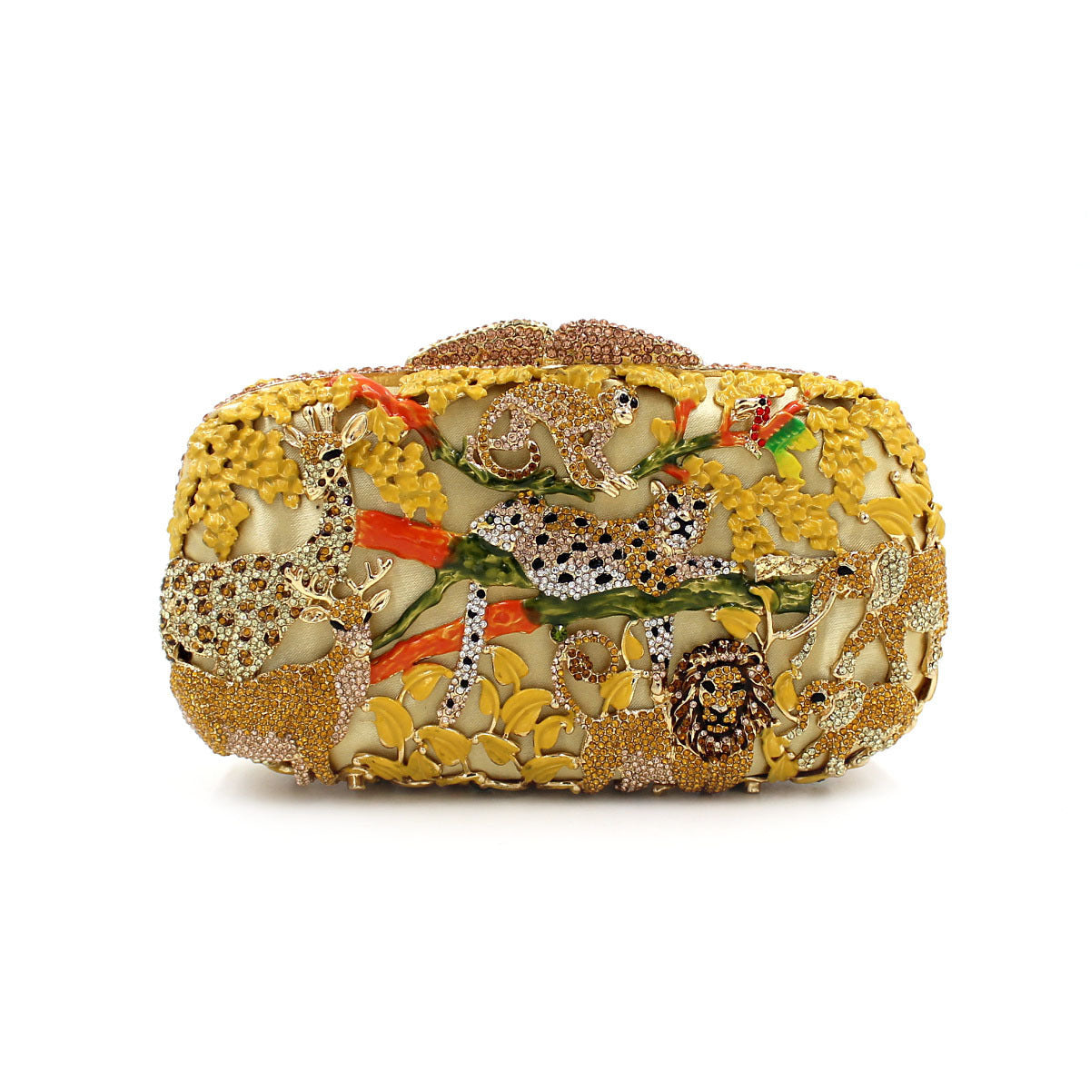 Oliedråbe diamantclutch