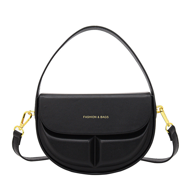 Advanced Texture Candy-colored One-shoulder Crossbody Handbag