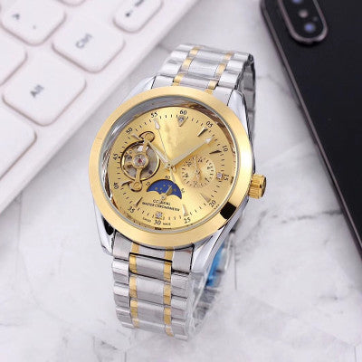 Men's Steel Band Mechanical Watch