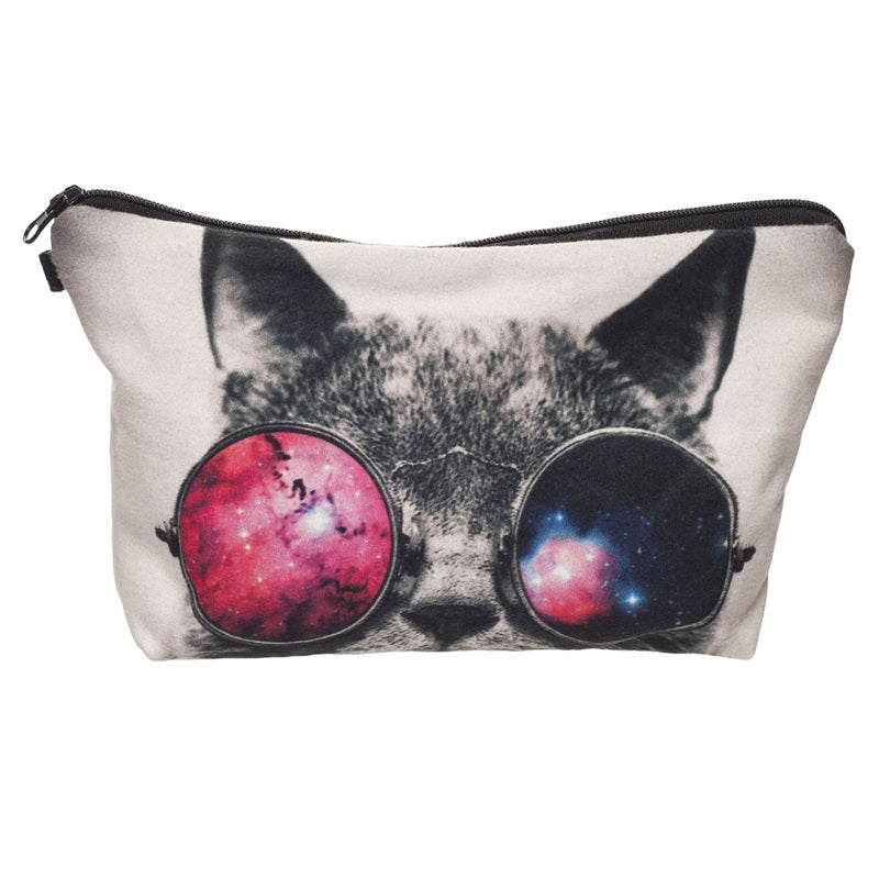 Creative Printing Portable Travel Wash Bag Large Capacity