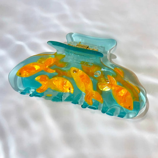 Ocean Style Niche Design Acetate Shark Clip