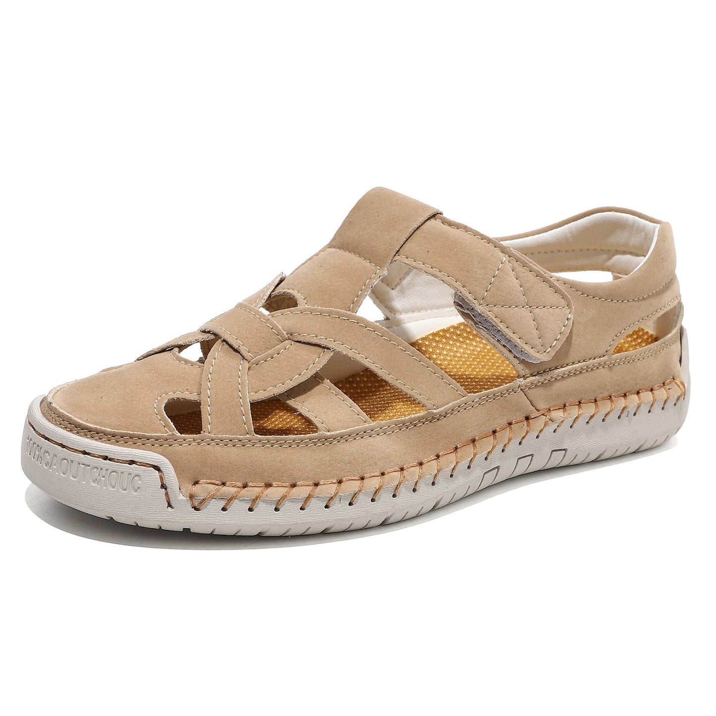New Roman-style Flat Woven Soft-soled Lightweight