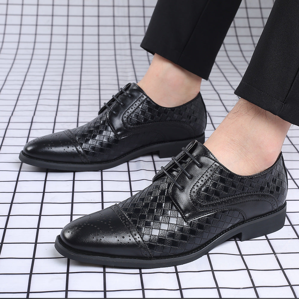 Herre trendy business casual lædersko