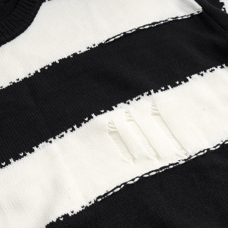 Casual Loose Knit Sweater Top