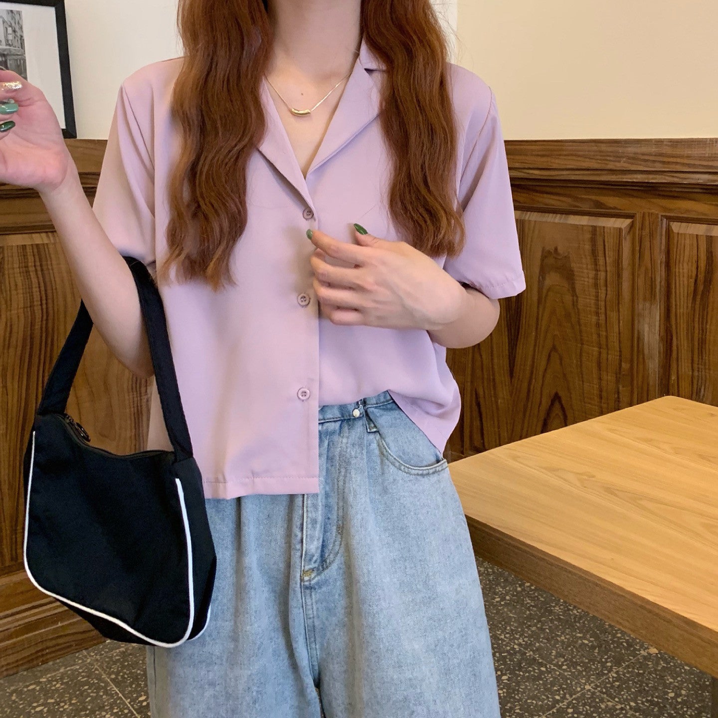 Slim And Versatile Casual Short Top