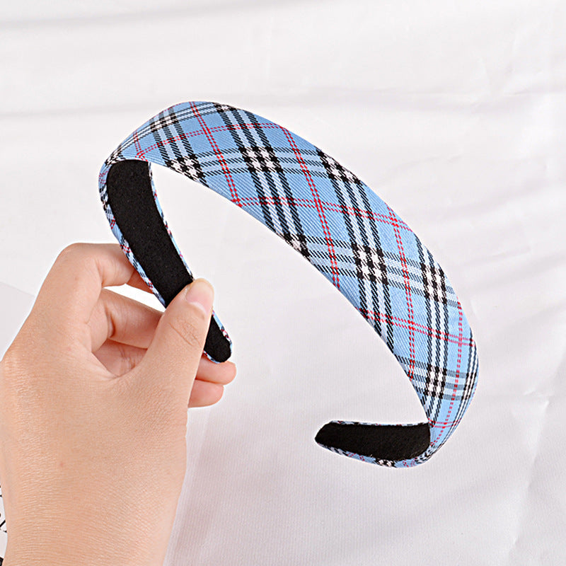 Floral Fine Hair Band Set Fabric Printing  Headband