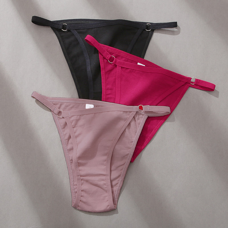 Women's Low Waist Ring Sexy Shorts