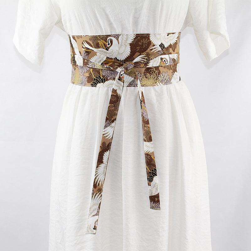 Han Element Literary And Artistic Outer Wear Waistband Ancient Style Hanfu Belt
