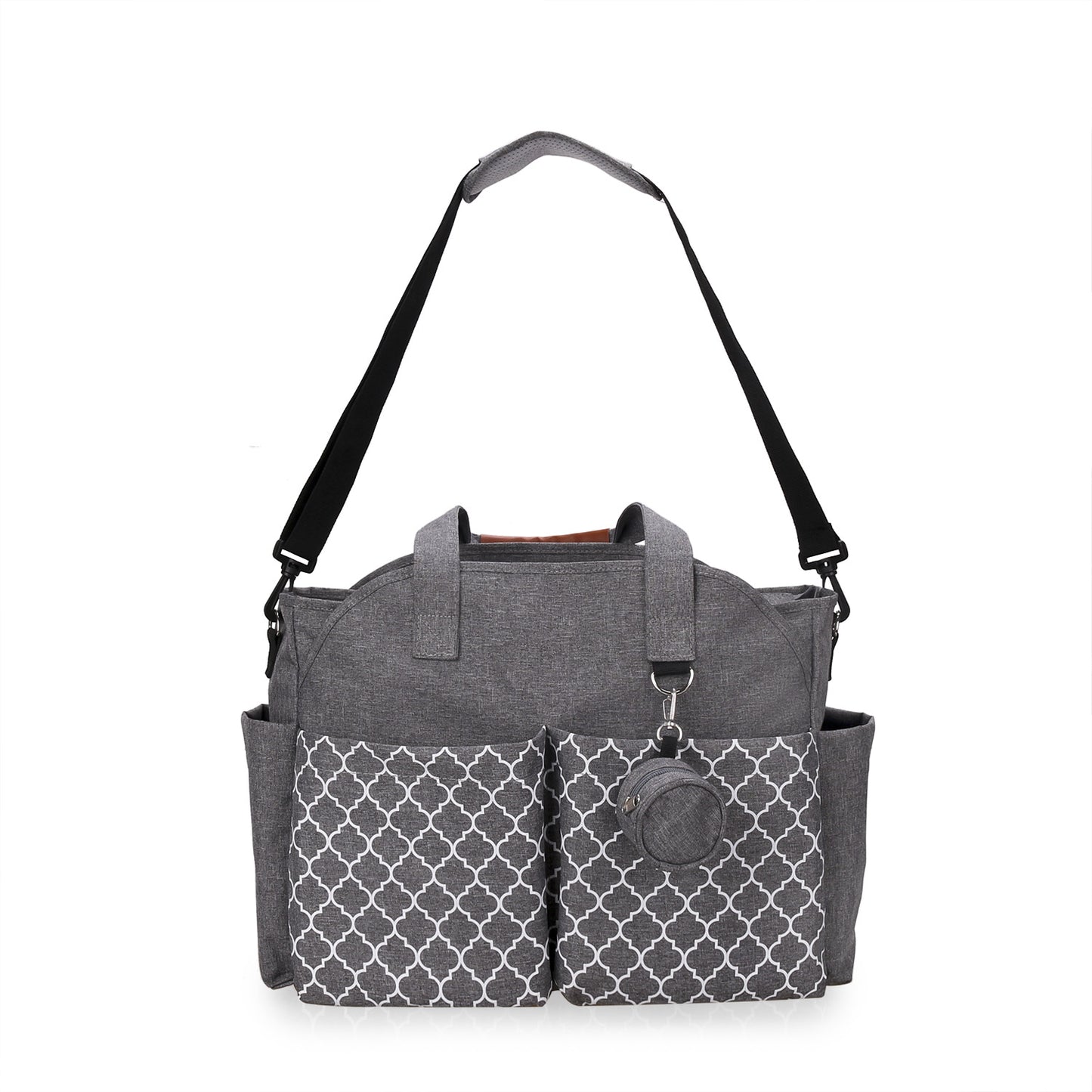 Printed Geometry With Pacifier Bag For Mother And Baby To Travel Outdoors