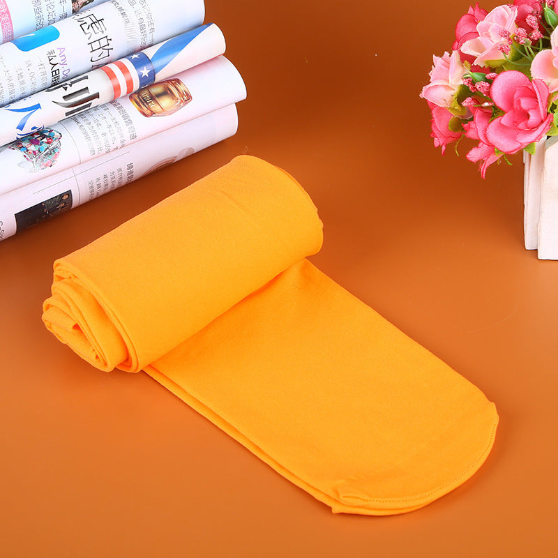 Popular Velvet Pantyhose Candy Color Base