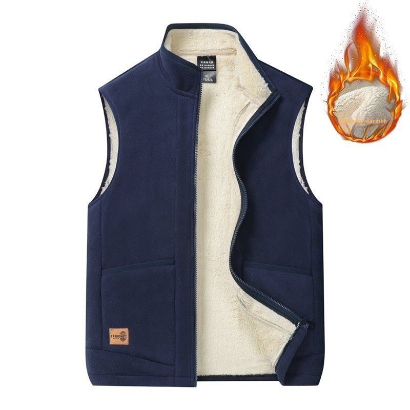 Lambswool Vest Men's Autumn And Winter