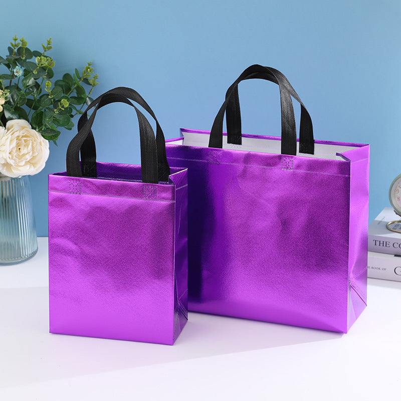 Aluminum Coated Non-woven Folding Tote Bag