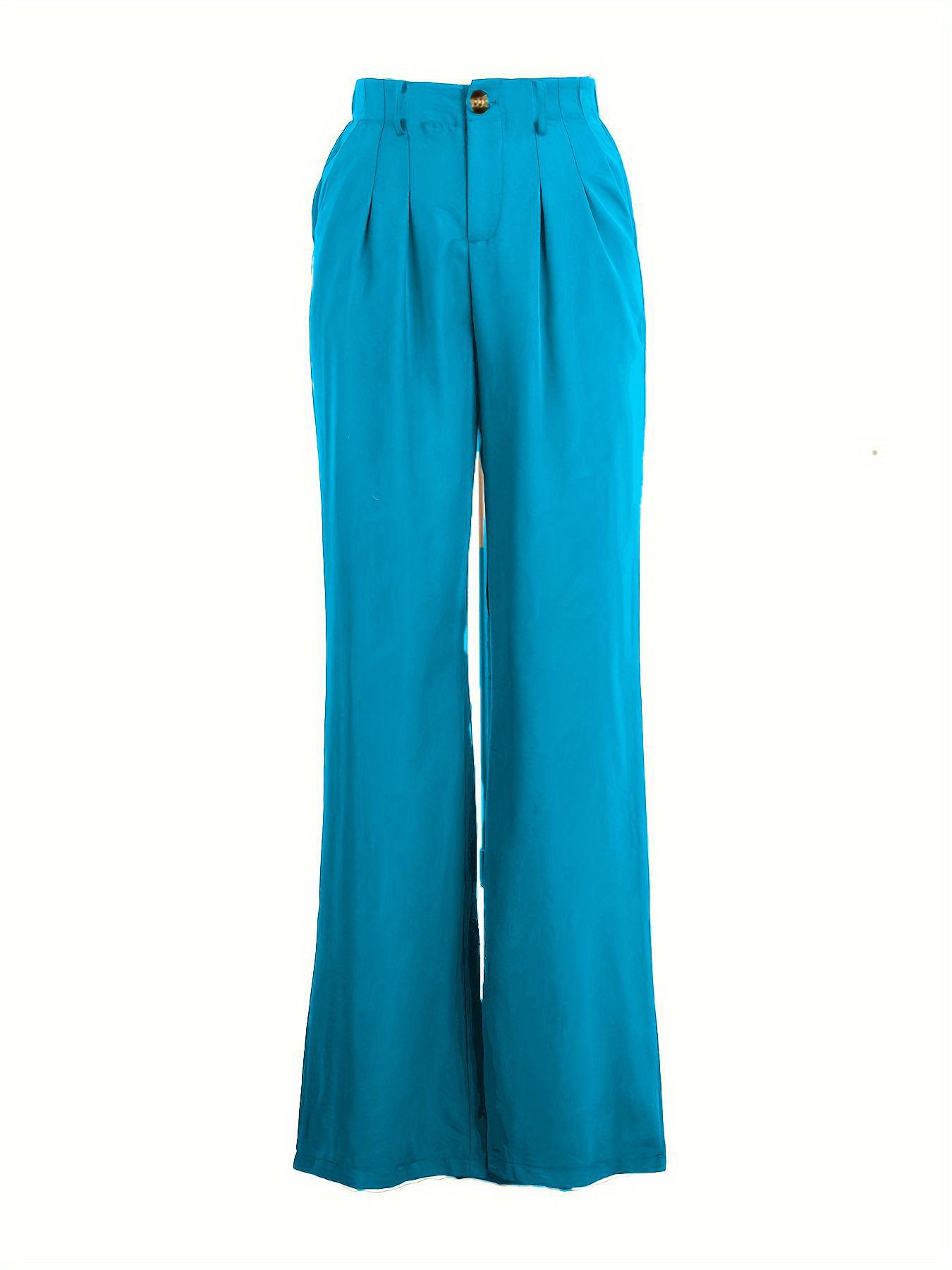 Women's High-waisted Straight-leg Loose-fit Versatile Casual Pants