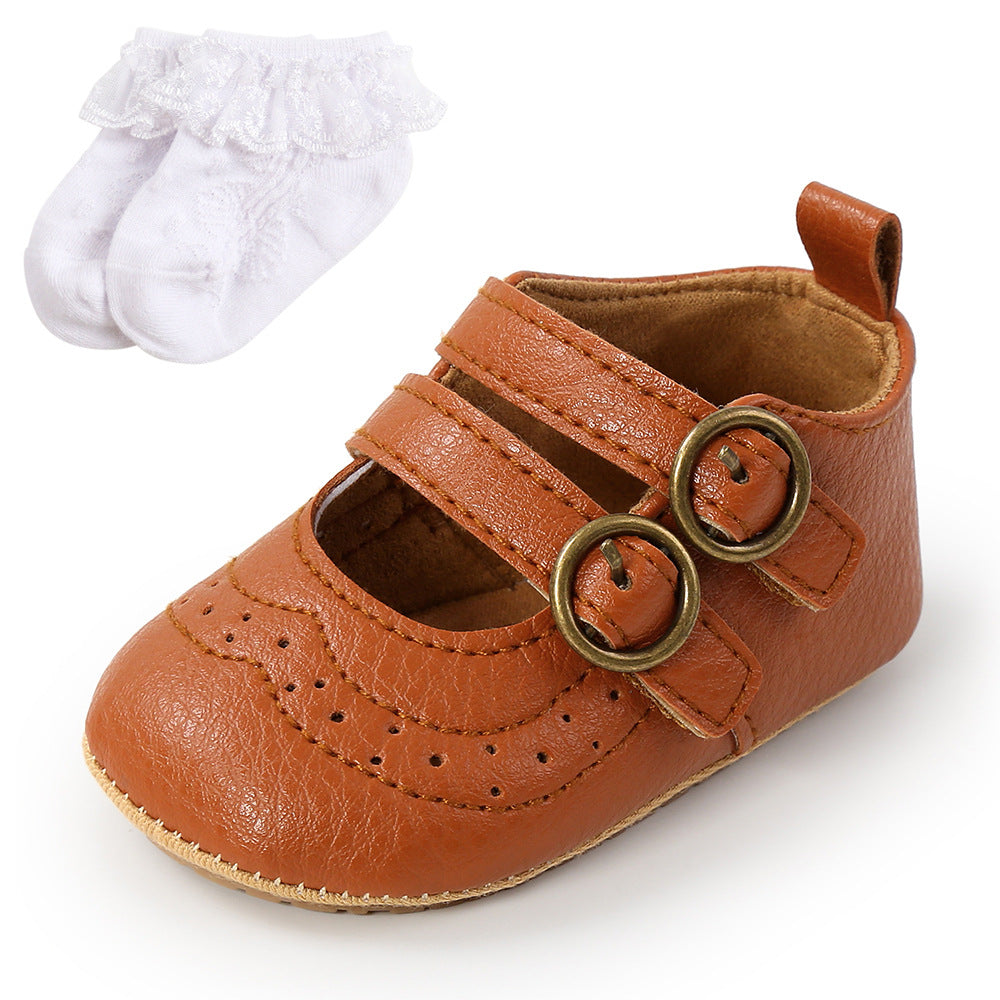 Buckle Baby Toddler Shoes Baby Shoes
