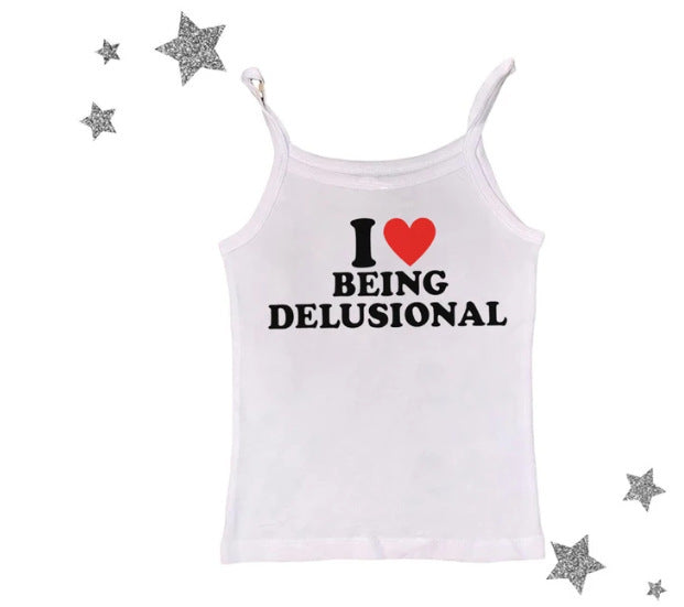 Letter Street Trendy Short Slim-fit Short Sleeve