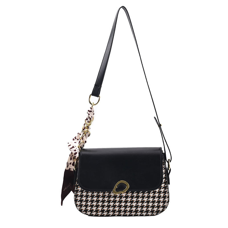 Houndstooth Personality Daily Commuter Female Bag
