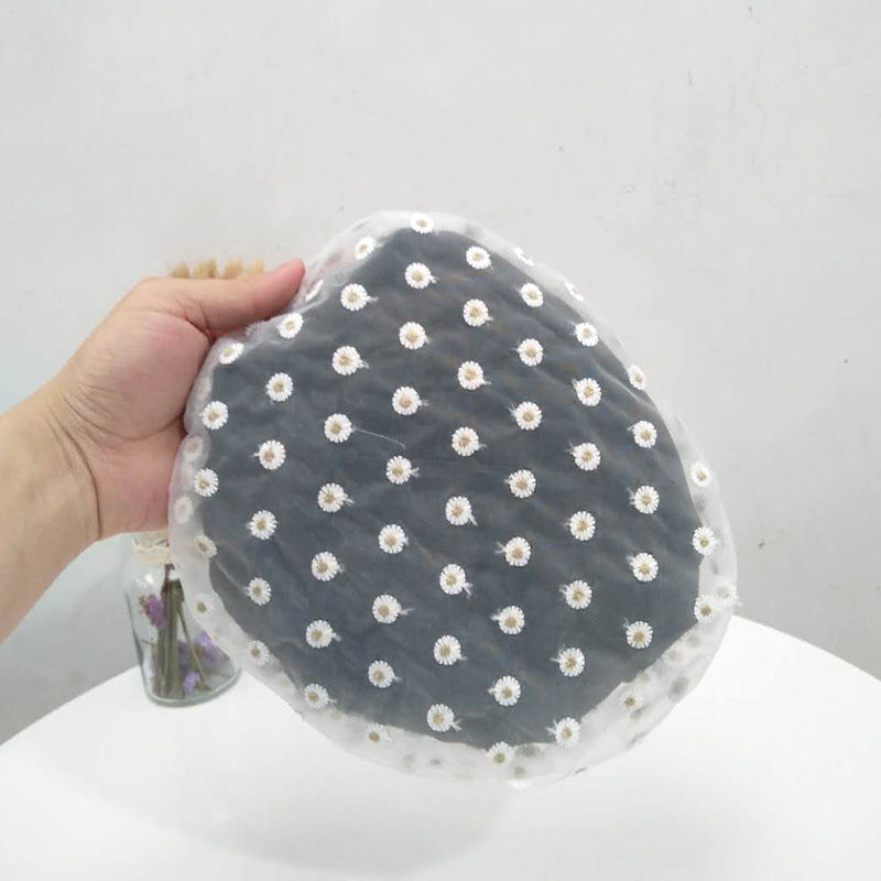 Hat Women Japanese Cute Daisy Mesh Beret
