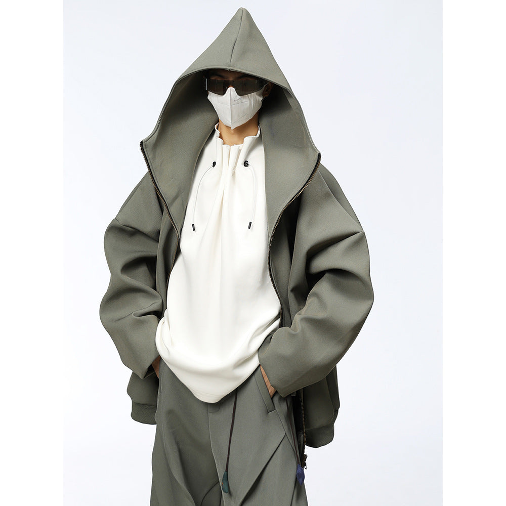 Maillard Niche Wide Hooded Jacket Jacket