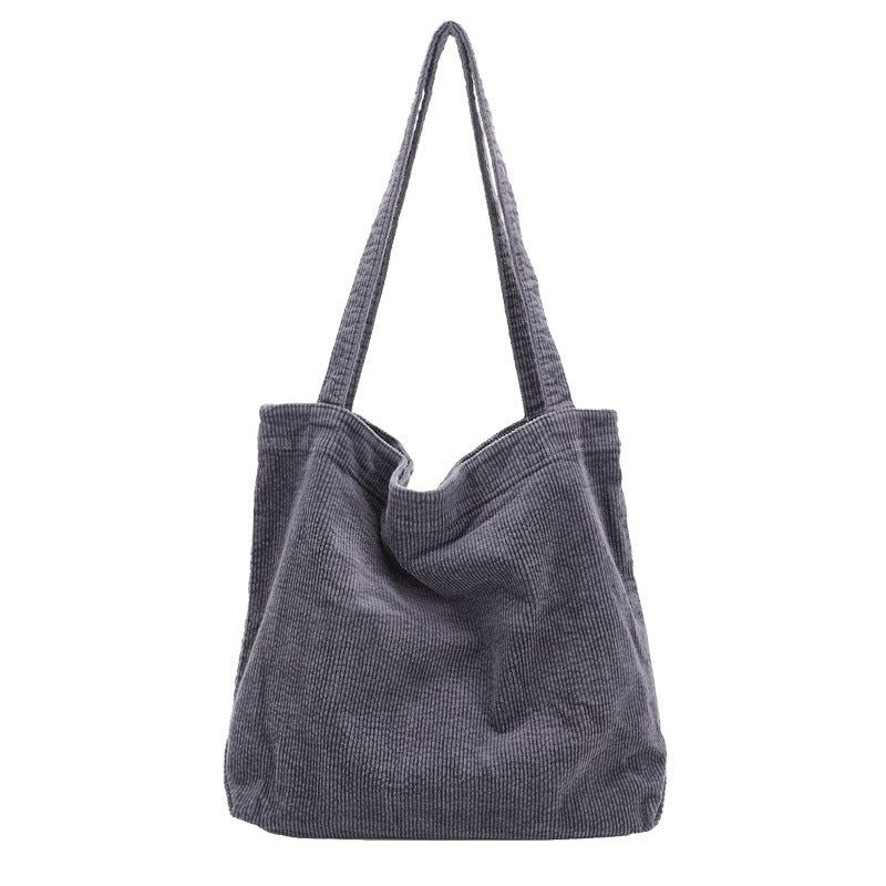 Large-capacity Shopping Bag, Casual And Artistic Canvas Tote Bag