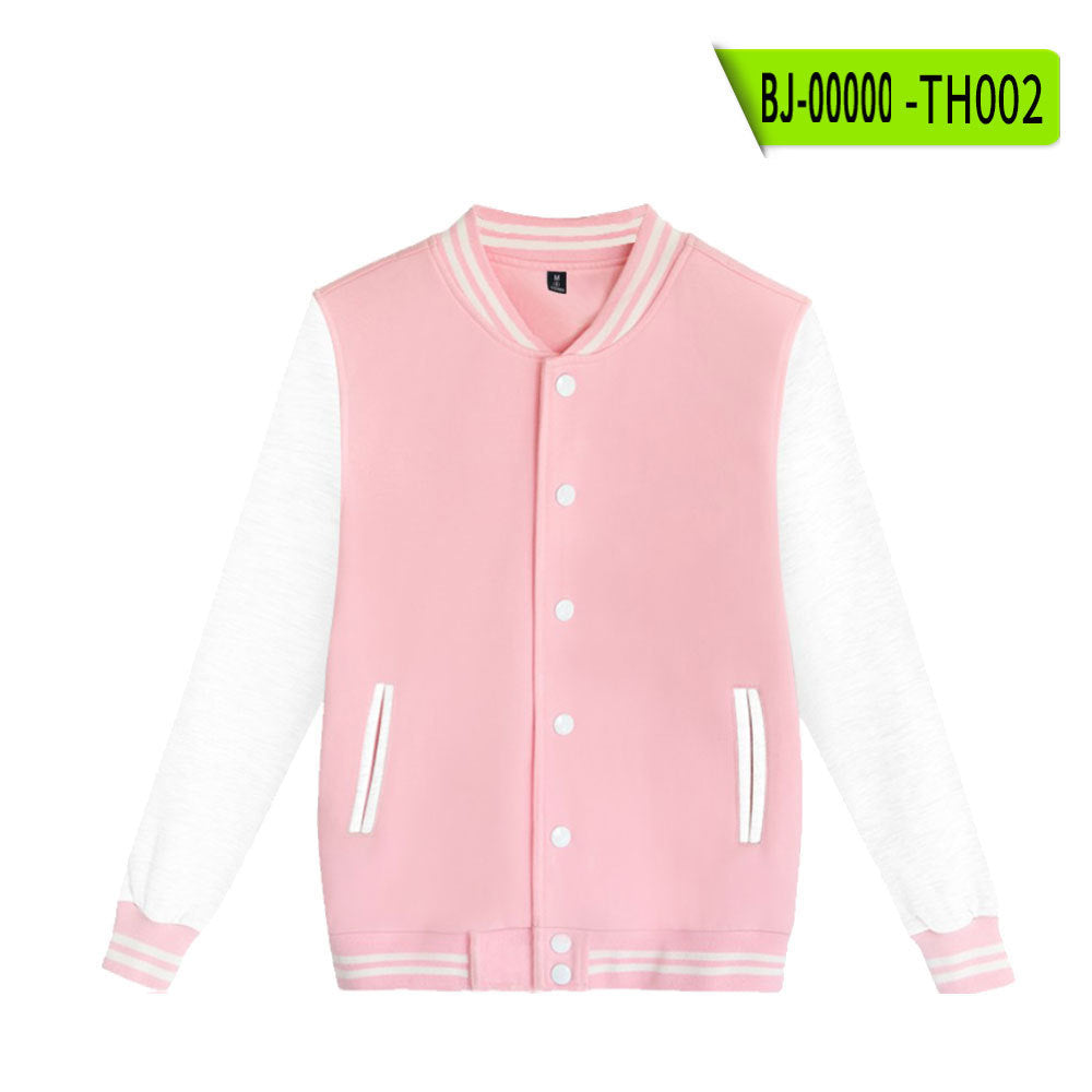 Baseball Uniform American Style Trend Cardigan Jacket